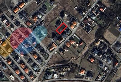 Teren 570 Mp cu autorizatie de casa individuala, in Chinteni