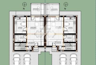 Duplex cu 4 camere cu Canalizare în Șura Mică - 3