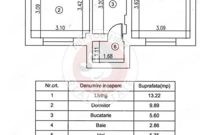 Apartament cu 2 camere decomandat în Dudu - 8