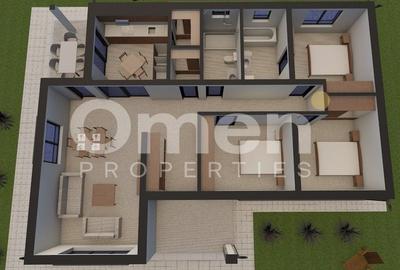 Casă individuală cu 4 camere cu Canalizare în Bușag - 4