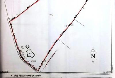 VANZARE TEREN INTRAVILAN SINAIA-CUMPATU Strada Zamora-9.801 mp-Comision 0% - 6