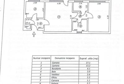 Apartament cu 2 camere semidecomandat în Giulești - 14