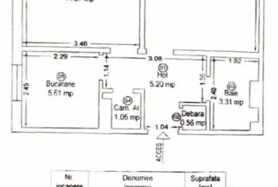 Apartament cu 2 camere decomandat în Gheorghe Lazăr