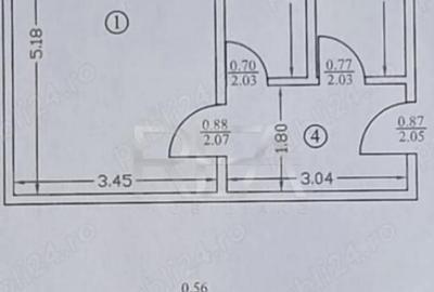 Garsoniera, 33 mp+boxa 6,4mp, P/4-Drumul Taberei - 2
