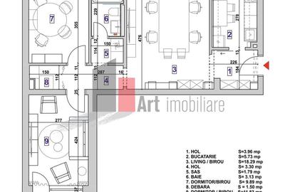Apartament cu 3 camere semidecomandat în Drumul Taberei - 8