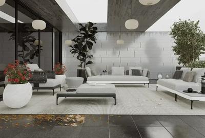 Penthouse cu 4 camere decomandat în Titan
