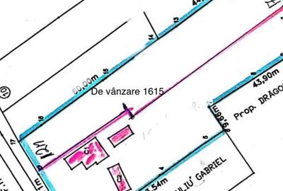 Teren de 1615 mp, în Săftica - 1