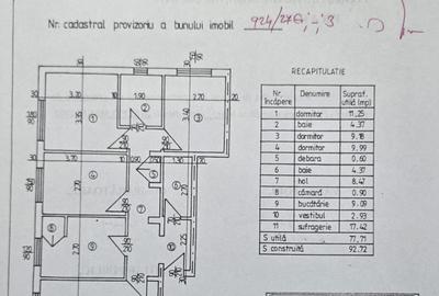 Apartament cu 3 camere decomandat în Republicii - 16