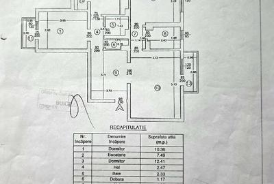 Apartament cu 3 camere semidecomandat în Oancea - 1