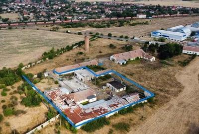 Vand Abatorul din Carani (intre TM si AR ) 6400 mp teren intravilan, 3000mp betonat, 1200 mp frigo - 1