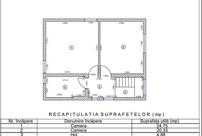 Casă individuală cu 4 camere cu Canalizare în Snagov - 5