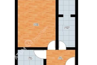 De inchiriat garsoniera decomandata in zona Strand din Sibiu - 7