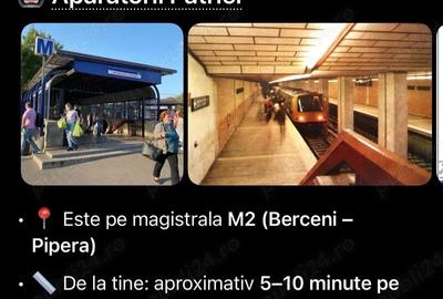 Garsonieră decomandată, mobilată în Berceni - 2