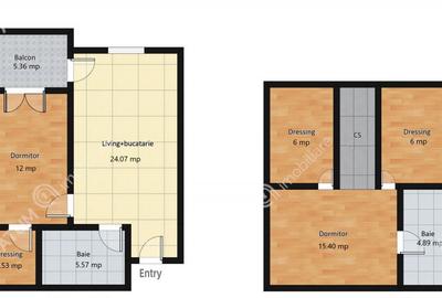 Apartament cu 3 camere 2 bai si loc de parcare in Sibiu - 7