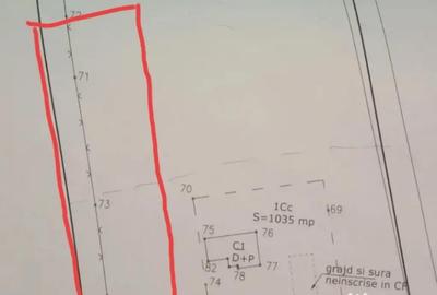 Teren de 1300 mp, în Borhanci - 2
