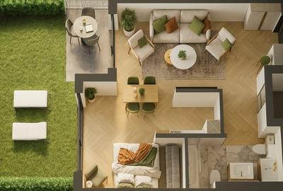 Apartament cu 2 camere decomandat în Nord - 1