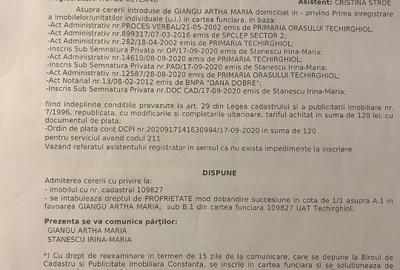 Teren și proiect - 2
