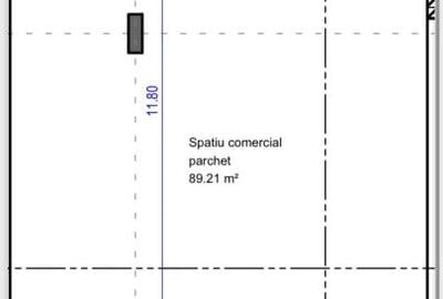 Spatiu de vanzare,cu vitrina,la strada,zona Eroilor