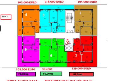 Apartament cu 2 camere decomandat în Central - 5