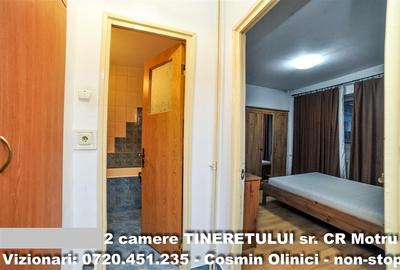 Apartament cu 2 camere semidecomandat în Tineretului