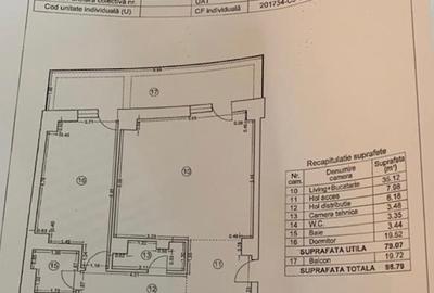 Apartament cu 2 camere decomandat în P-ța Romană - 12