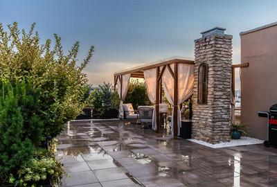 Penthouse cu 4 camere semidecomandat, mobilat în Aviației - 10