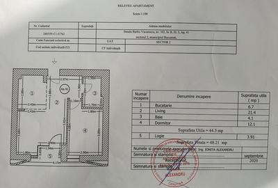 Apartament 2 camere 102 the Address, Barbu Vacarescu. Proprietar! - 16