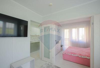 Apartament cu 2 camere nedecomandat, mobilat în Nufărul