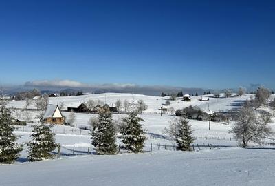Teren satul Sirnea, intravilan, deschidere 120 m la drum asfaltat, - 2