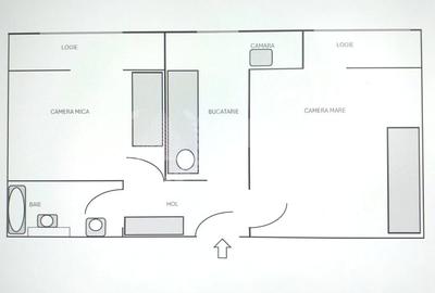 Apartament cu 2 camere decomandat, mobilat în Mănăștur - 12