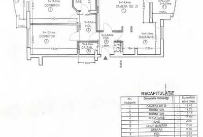 Apartament 3 camere, 2 bai, inclus garaj si boxa, zona Pacurari, Iasi - 23