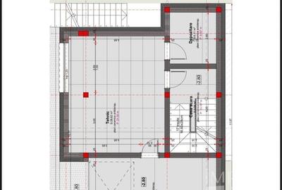 Casă individuală cu 4 camere cu Canalizare în Chinteni - 5