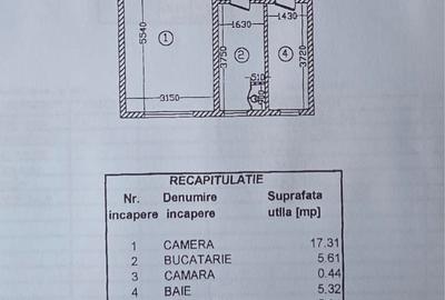 Garsonieră în Militari - 2
