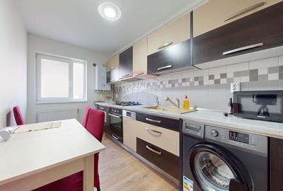 Apartament cu 2 camere decomandat, mobilat în Tractorul - 12