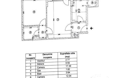 Apartament 2 camere nemobilat Unirii - Cantemir T99 - 2