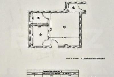Garsonieră semidecomandată în Galata - 1