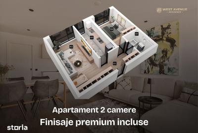 Apartament cu 2 camere în Militari - 2