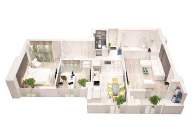 Apartament cu 3 camere în Nicolina - 2
