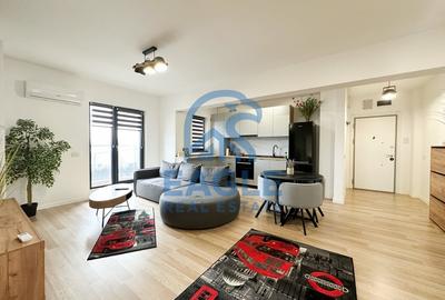 Apartament cu 2 camere semidecomandat în Km 5 - 6