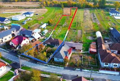 30 arii TEREN INTRAVILAN cu o GOSPODARIE veche - 11