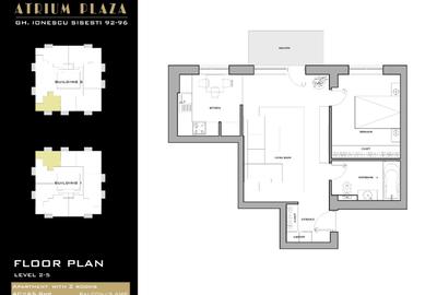 Apartament 2 camere,finisaje premium,complex ATRIUM PLAZZA,STB/Metrou,comision 0 - 15