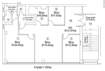 Birou, de 120 mp, în Theodor Pallady - 10