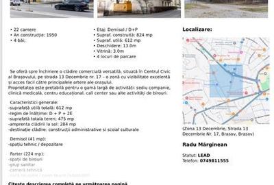 Spațiu comercial, de 612 mp, în Drumul Carului - 1