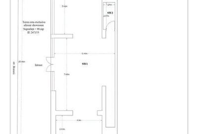 Spațiu Comercial +teren, stradal, zona foarte dezvoltata, Str Bratarii - 2