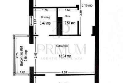 Apartament cu 2 camere semidecomandat, mobilat în Dacia - 8