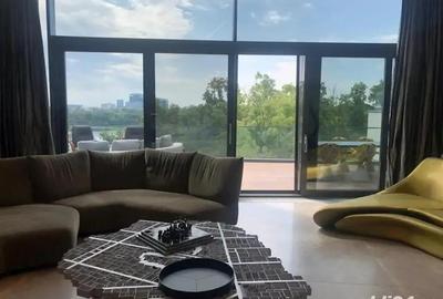 Penthouse spectaculos et 17 , terasa 98 mp - Ansamblu Residential nou , metrou Mihai Bravu - 4