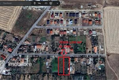 Teren de 1200 mp, în Tisa - 2