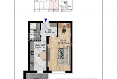 Garsoniera Decomandata Spatioasa - 5