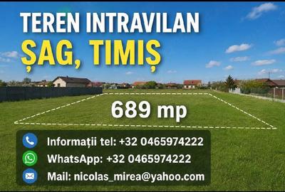 Teren de 689 mp, în Șag - 3
