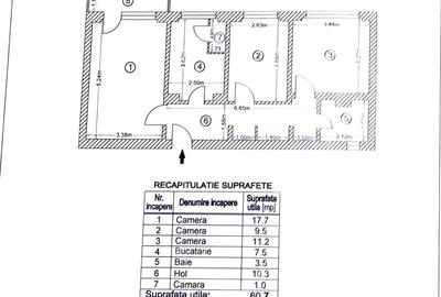 Apartament cu 3 camere nedecomandat în Drumul Taberei - 10